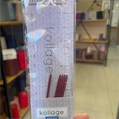 Чулочные кубические спицы Kollage RED 13 см 5 шт 0ajDv2oUgCxiKu5bwLITM2